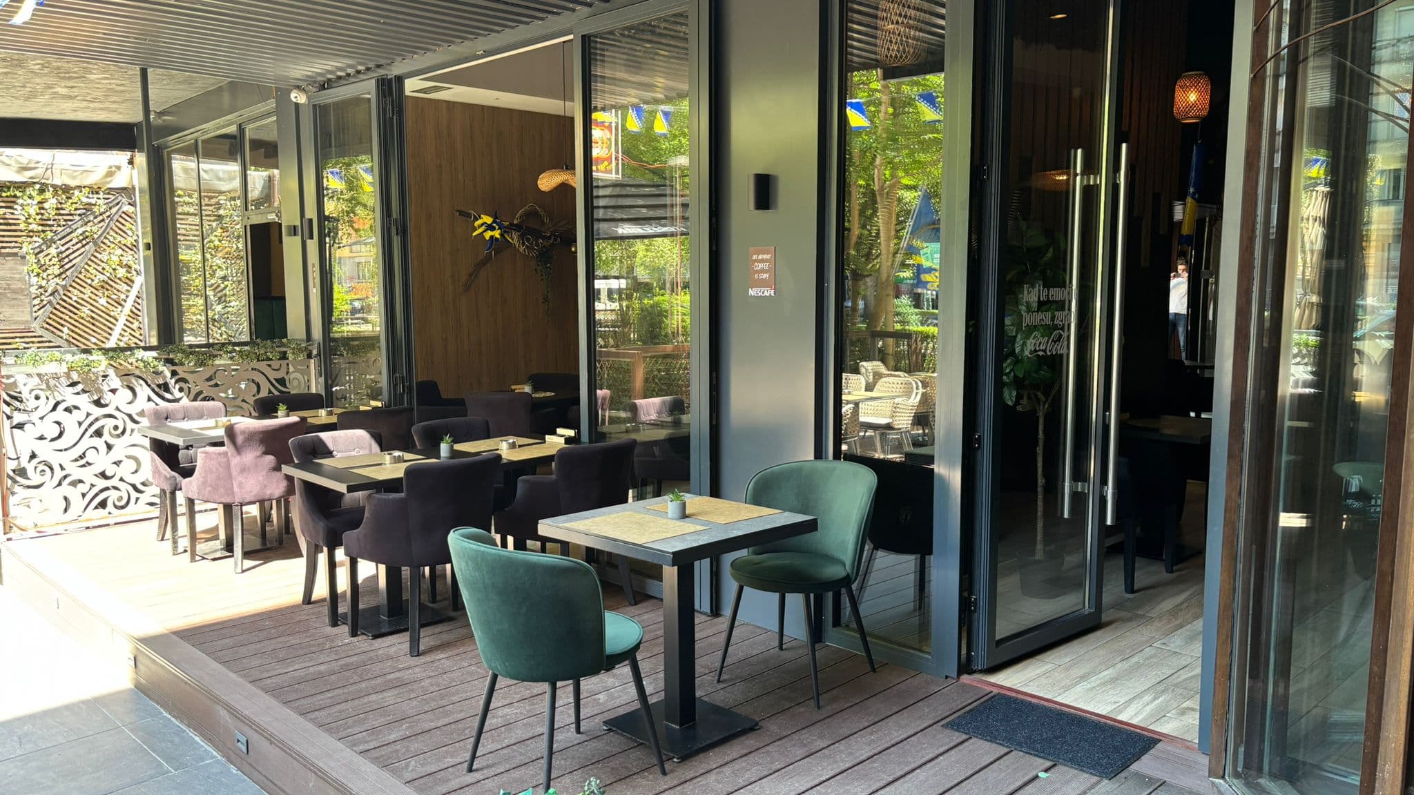Terasa restorana La Trattoria
